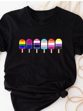 Graphic LGBTQ Shirt, Gay Pride Tee, Support Shirt Gift